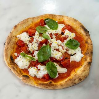 Pizza burrata senza glutine
