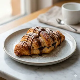Croissant De Chocolate