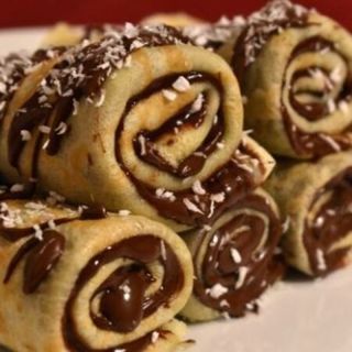 Clatite cu Ciocolata