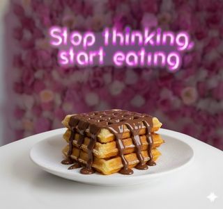 Waffle Nutella o Cioccolato