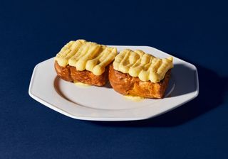 Panattonin con la crema pasticcera