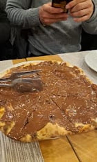 Pizza alla Nutella