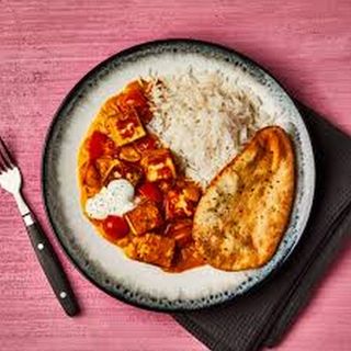 Paneer Butter Masala + Rice + Nan