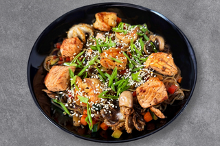 Фунчоза з морепродуктами