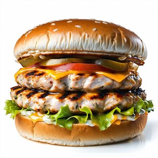 Hamburger di pollo classico