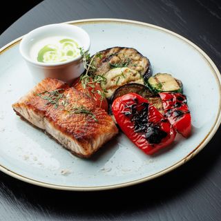 Запечений лосось