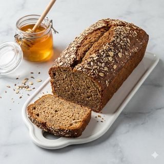 Bauletto integrale ai 5 cereali e barattolo di miele 500 g