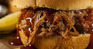 Burger Korean Pulled Pork