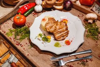 Cotlet de porc la grătar