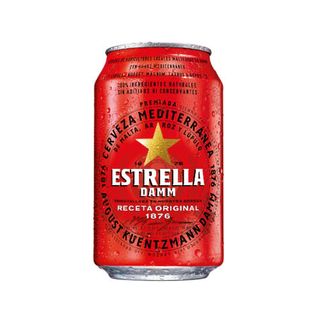 Estrella Damm Cerveza Lata 33cl