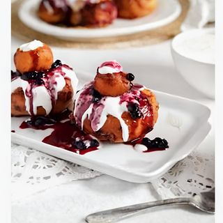 Papanasi cu ciocolata