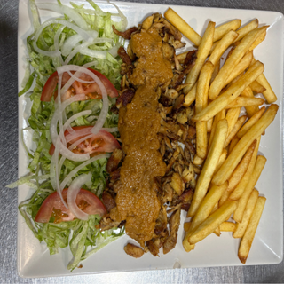 Plat combinat amb curry