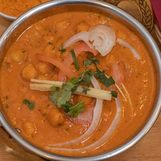 Karahi de grão-de-bico/Karahi Chana