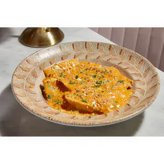 S/G RAVIOLIS DI SPINACI AL PESTO ROSSO