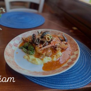 Medallón de rape a la marinera