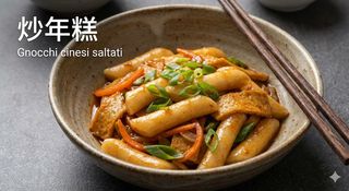 Gnocchi cinesi saltati