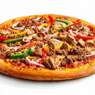 Pizza De Kebab Mixta (30 Cm.)