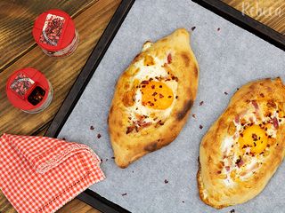 Pide Con Carne Picada Y Huevo