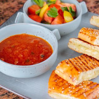 Панини с сыром и курицей