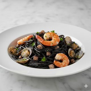 Fideuá Negra (Para 2 Personas)