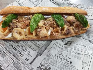 Bocadillo de calamares