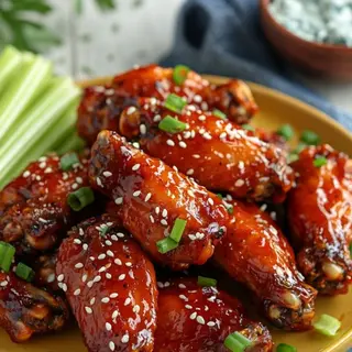 Alitas Con Soja Teriyaki (4 Uds.)
