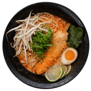 Laksa Ramen z kurczakiem