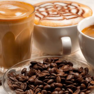 cafe con leche , cortado , bombon ,cafe solo