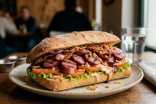 Pão com Salsicha Simples