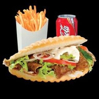 Panino falafel menù