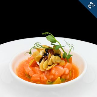 Tartare di sake avocado