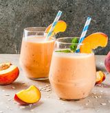 Milkshake pêche
