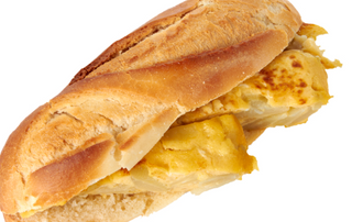 Pulga de tortilla española