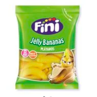 Pacote de gomas FINI bananas 