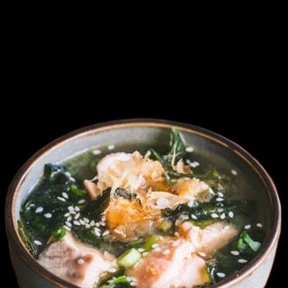 Zupa Miso Rainbow łosoś, maślana i tuńczyk