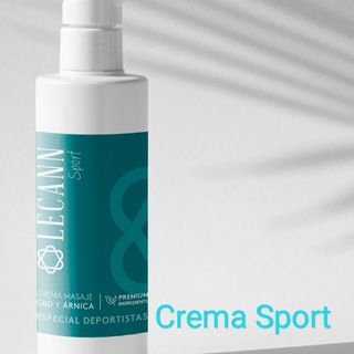 Crema Sport DOLOR CBD y CBG Lecann Frasco 100ML