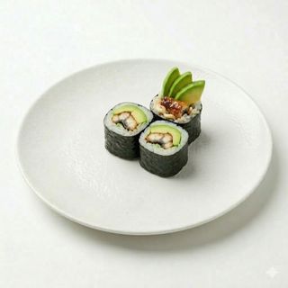 Maki De Anguila Y Aguacate 8uds.