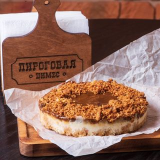 Міні чізкейк з солоною карамеллю