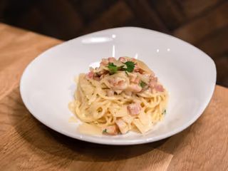Zupa Dnia i Spaghetti Carbonara