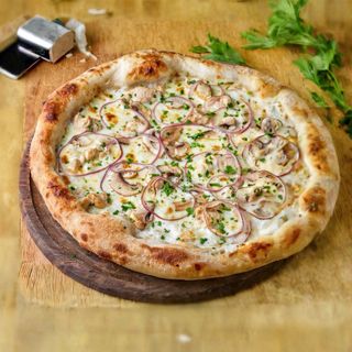 Pizza Poulet Champignons