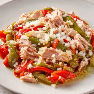 Pimientos Asados Con Melva