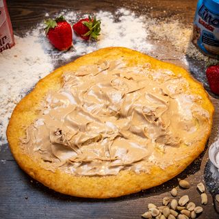 Langoš sa belim kremom