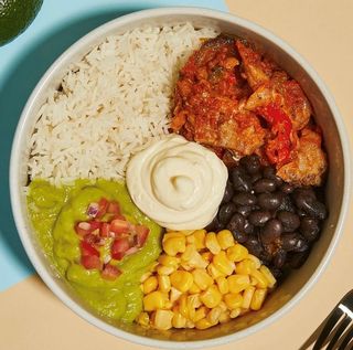 Bowl de heura (pollo vegano)