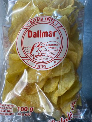 pacote batata frita Dalimar 100g
