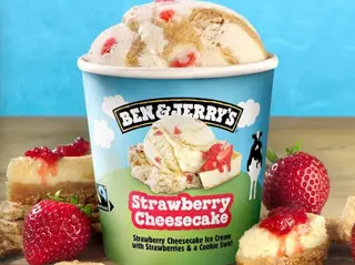 Helado Strawberry Cheesecake Cup (473 Ml.)