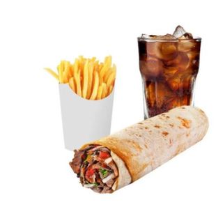 Menú Dürüm Carne Y Salsa