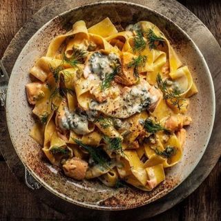 Паста с говядиной в перечном соусе