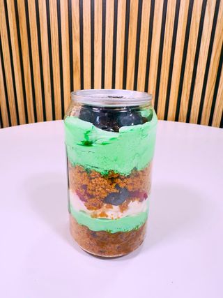 Pastelata frutas bosque y pistacho