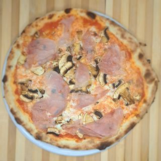 Pizza De Jamón Champinones Familiar (50 Cm.)