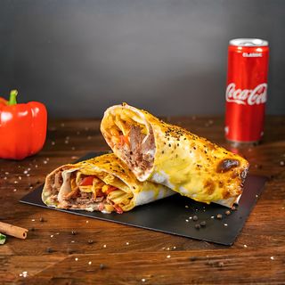 Запеченная шаурма с говядиной